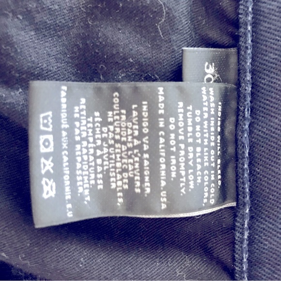 J Brand Super Stretch Dark Wash Skinny Leg - Picture 7 of 7